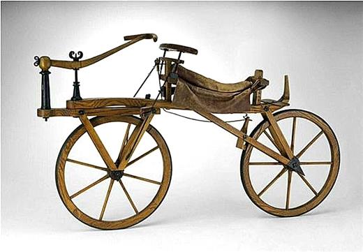 自行车始于200年前的莱茵河畔
